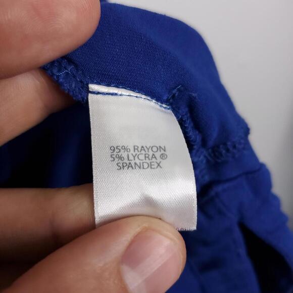 J Jill Shirt Womens 2X Button Front Mandarin Collar Stretchy Wearever Long Sleev - Picture 7 of 10